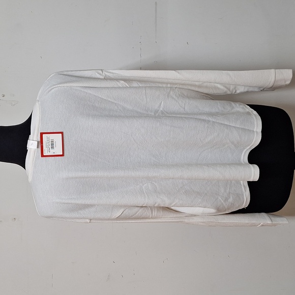 NEW! Women's "Oh What Fun" Thermal White Top - Wondershop - Picture 5 of 8